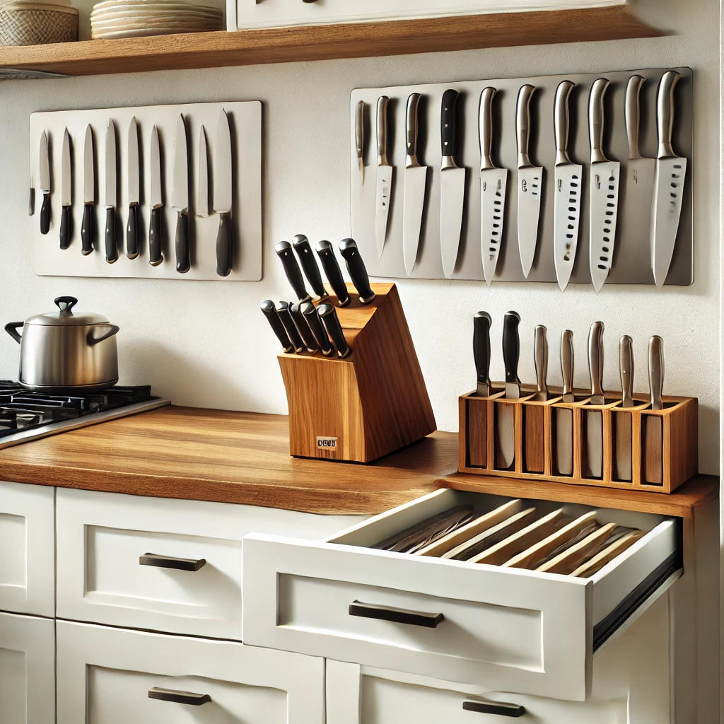Rangement couteaux | Protégez vos lames & votre cuisine