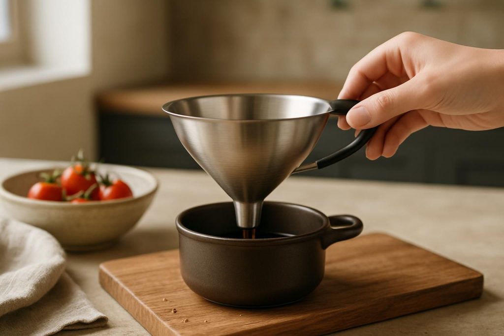 découvrez comment choisir et utiliser un entonnoir de cuisine au quotidien grâce à notre guide complet. astuces pratiques et conseils pour faciliter vos préparations culinaires.