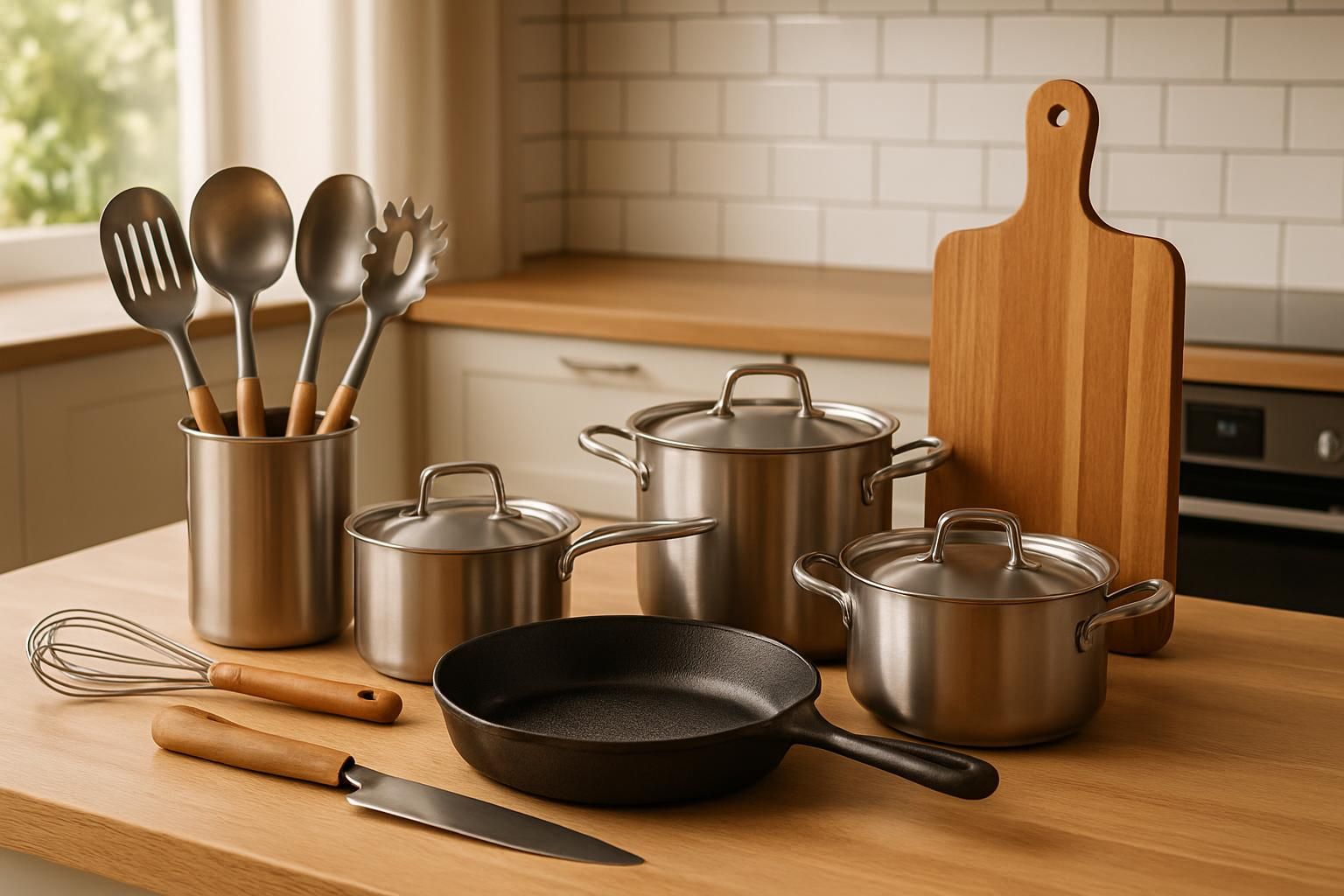 découvrez comment bien choisir un lot d'ustensiles de cuisine pour cuisiner efficacement et faciliter la préparation de vos plats au quotidien.