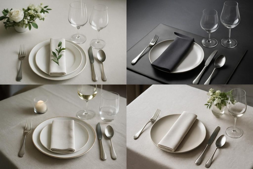 découvrez comment placer vos couverts avec élégance grâce à notre guide complet pour une table parfaitement dressée.