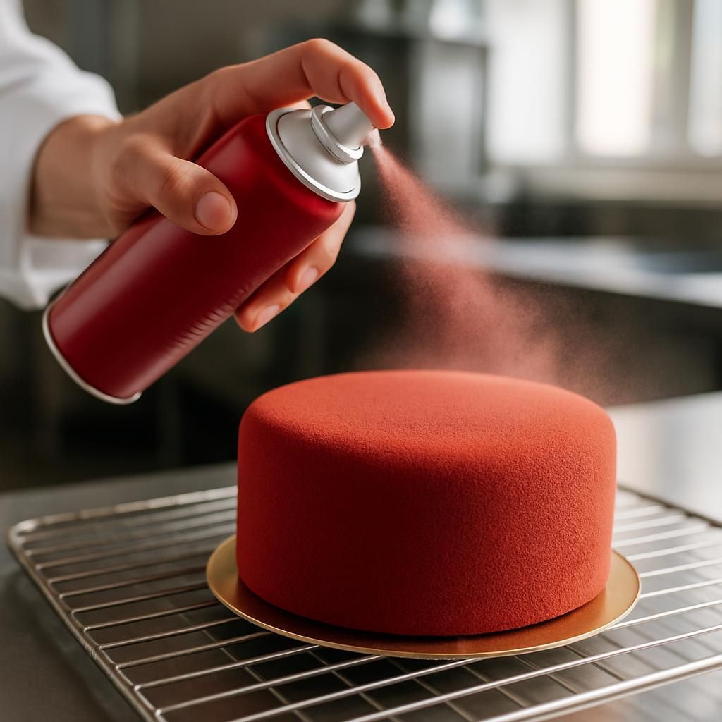 découvrez notre guide complet pour bien choisir et utiliser le spray velours en pâtisserie, afin d'apporter une finition professionnelle et une texture unique à vos desserts.