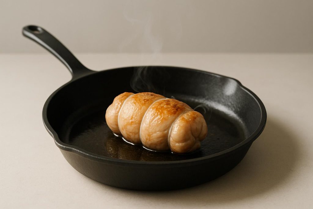 découvrez le temps de cuisson idéal des paupiettes de poulet à la poêle avec notre guide pratique pour un repas savoureux et parfaitement réussi.