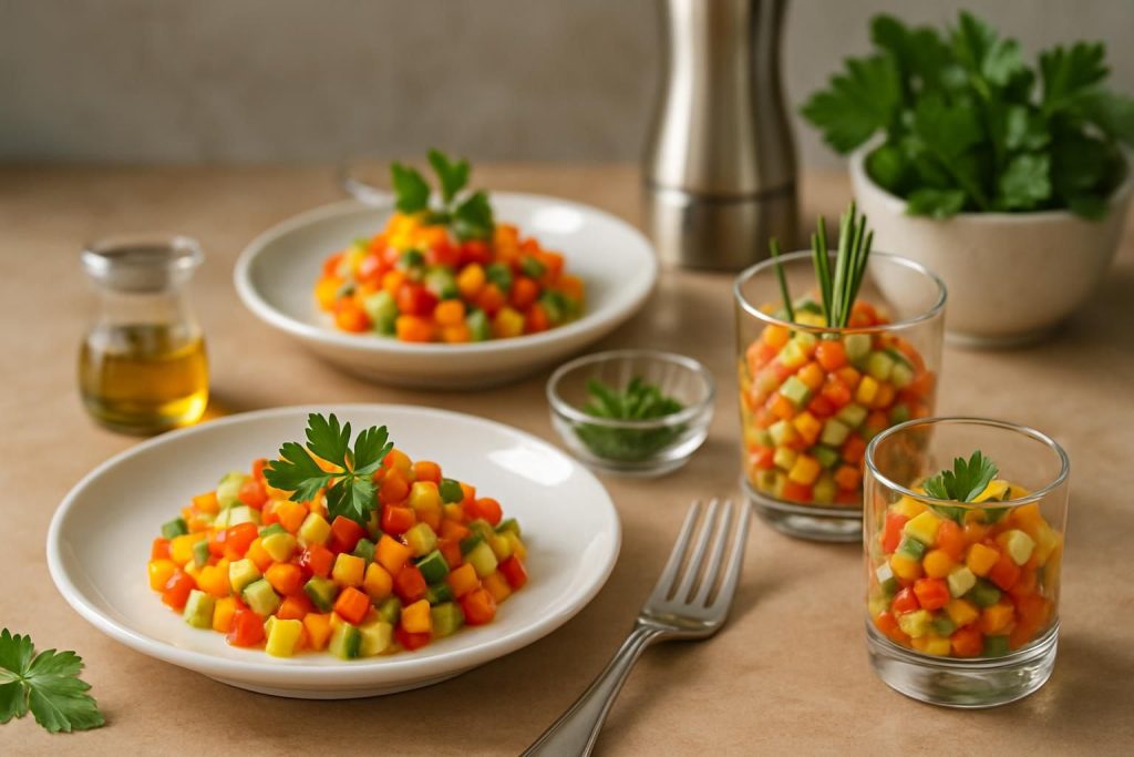 découvrez les techniques et astuces essentielles pour réaliser des brunoises de légumes parfaites, indispensables pour sublimer vos plats avec finesse et précision.